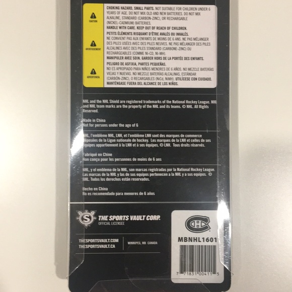 NHL TALKING BOTTLE OPENER Canadiens - Picture 6 of 6